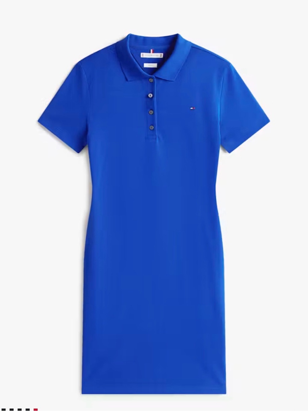 Tommy Hilfiger Royal Blue Polo Midi Dress